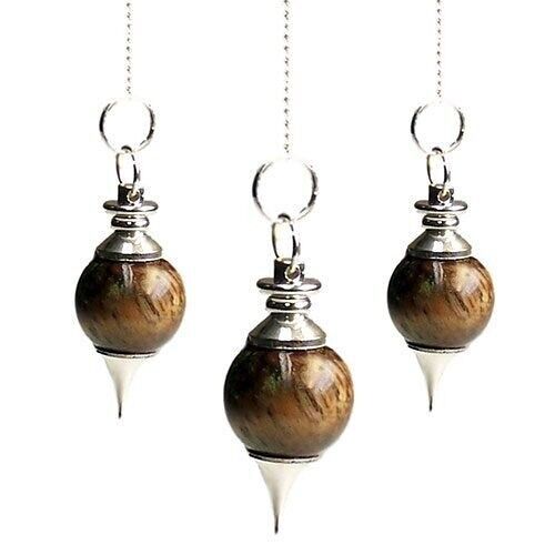 BallMP-13 - Sphere Pendulums - Tiger Eye - Sold in 3x unit/s per outer