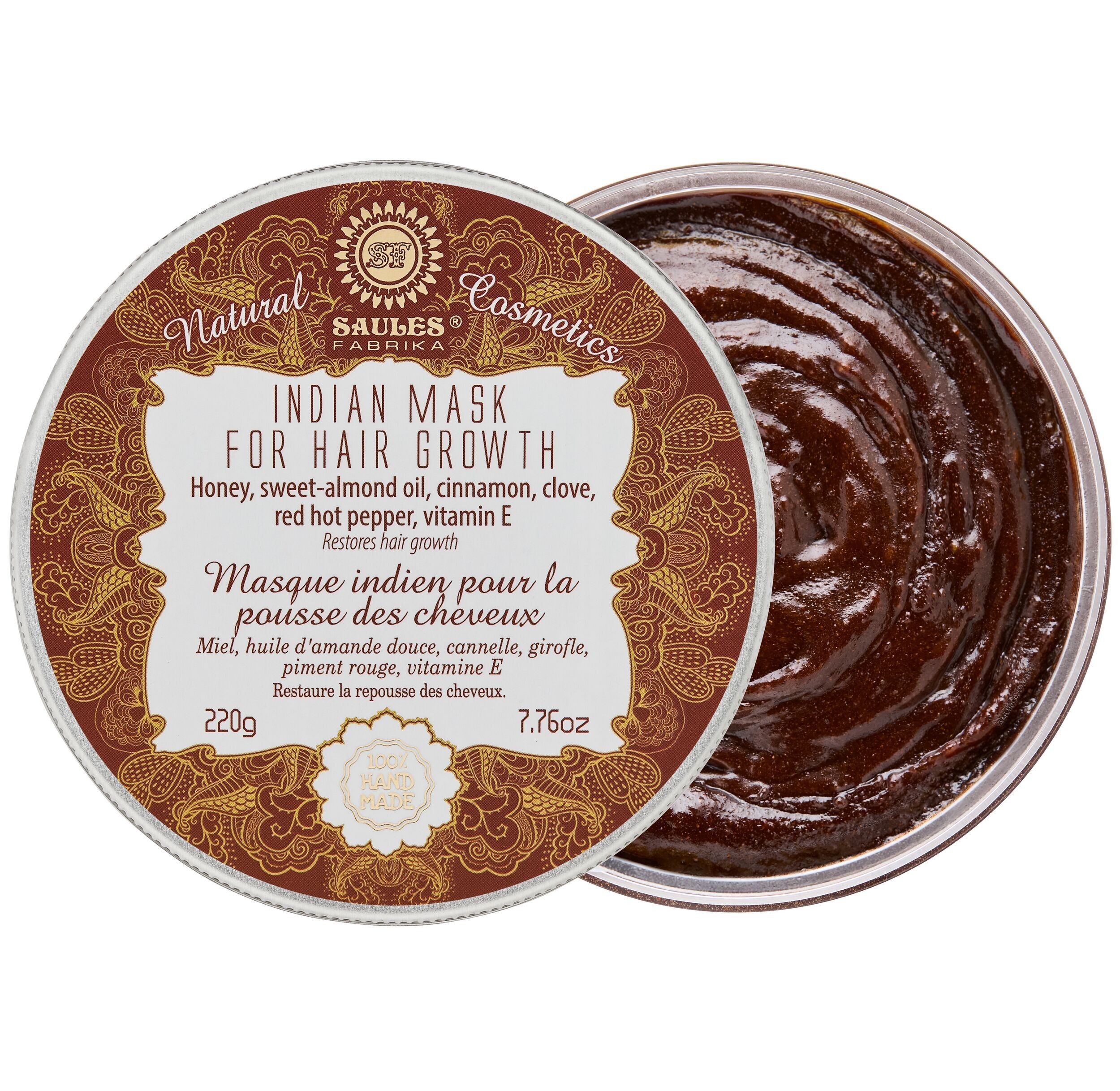 Indische Haarmaske für Haarwachstum 220g