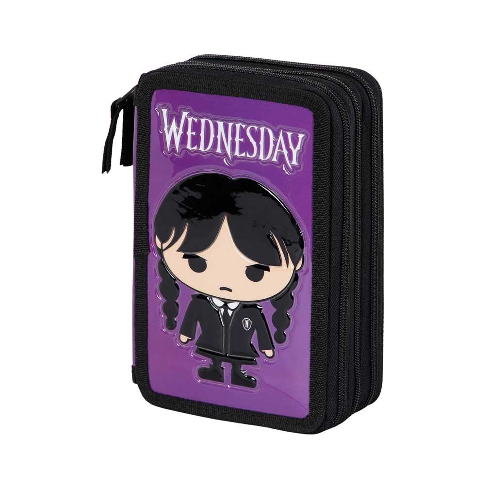 Wednesday Wednesday Chibi-Astuccio triplo completo, lilla