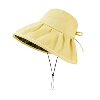 Chapeau taille unique pour femme avec cordon de serrage et nœud décoratif 2
