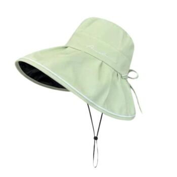 Chapeau taille unique pour femme avec cordon de serrage et nœud décoratif 4