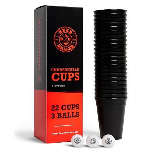 UNBREAKABLE Black Cups