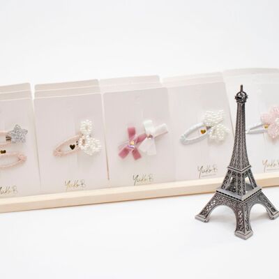 Offre avec présentoir Barrettes Collection Paris