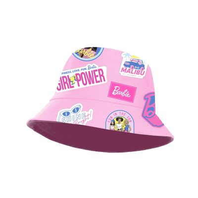 Barbie Malibu-Cappello da pescatore per bambini, rosa