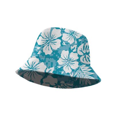 Karactermania Aloha-Cappello da pescatore per bambini, Blu