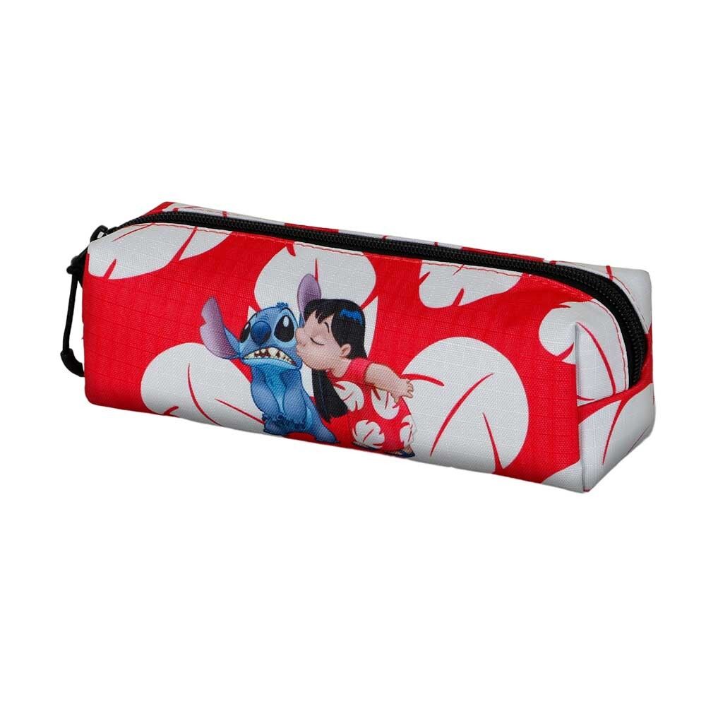 Disney Lilo e Stitch Astuccio Kiss-Square FAN 2.2, Rosso