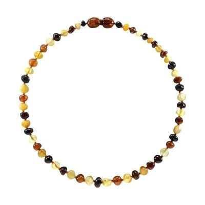 Multi - Baby Amber Necklace