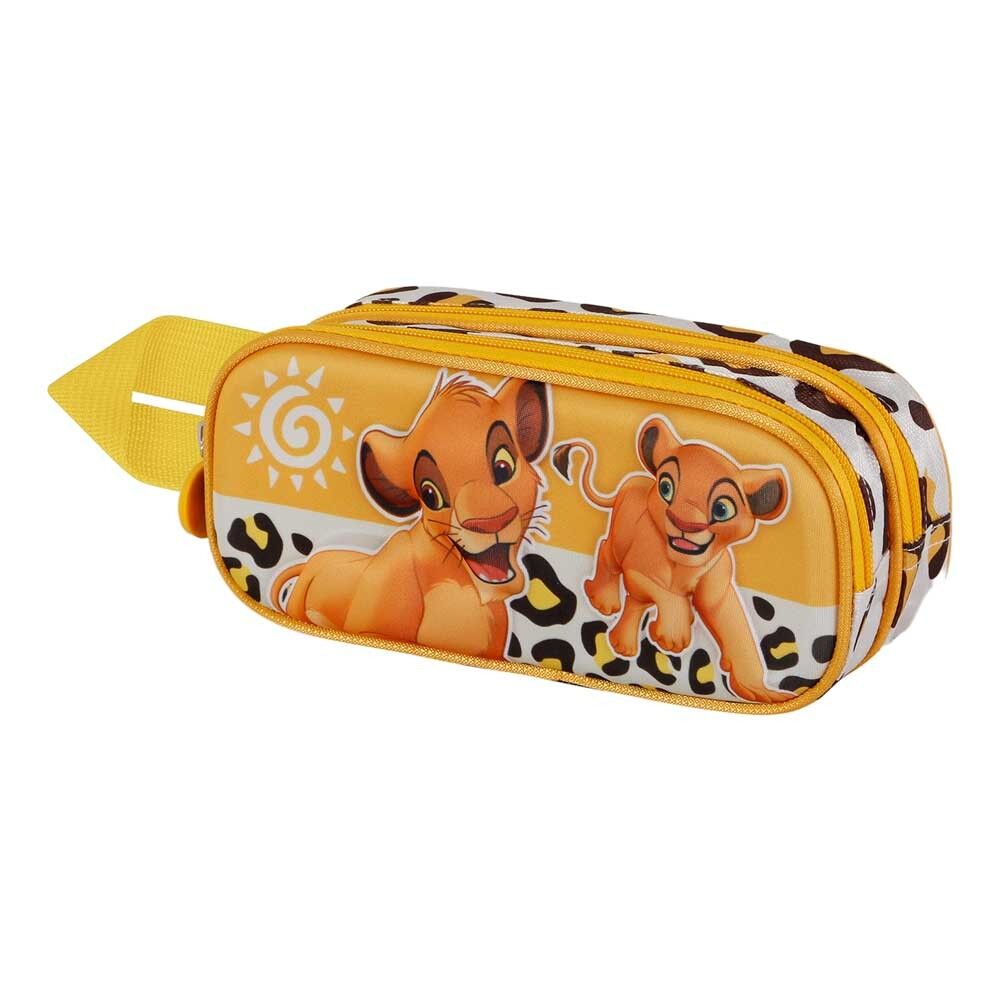 Disney Le Roi Lion Africa-Double Trousse 3D Jaune