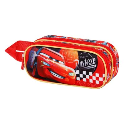 Disney Cars 3 Bumper-Double Étui de transport 3D Rouge