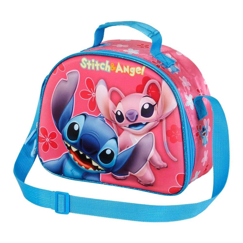 Borsa snack Disney Lilo e Stitch Match-3D, rosa