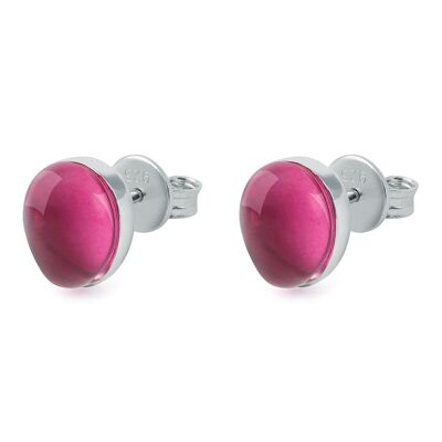 BOUCLES D'OREILLES AVA FUCHSIA