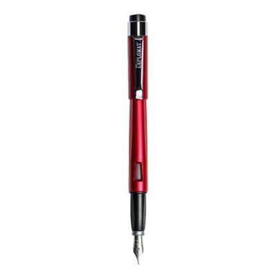 Magnum red flamed fountain pen