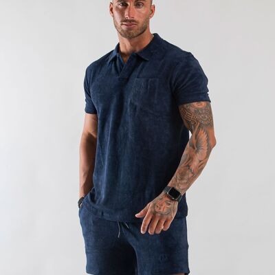 Chemise Terry Resort Marine