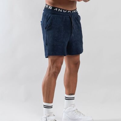 Frottee-Shorts Marine