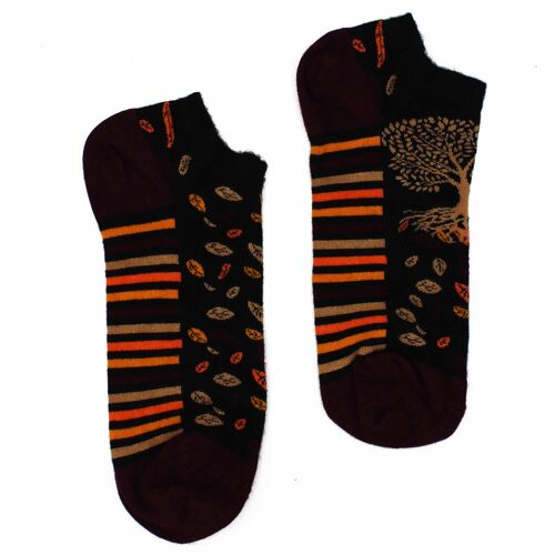 BamSL-11F - S/M Hop Hare Bamboo Socks Low (36-40) - Tree of Life - Sold in 3x unit/s per outer