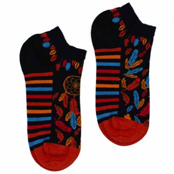 BamSL-17F-M - M/L Hop Hare Bamboo Socks Low (41-46) - Dreamcatcher - Vendu en 3x unité/s par extérieur 1