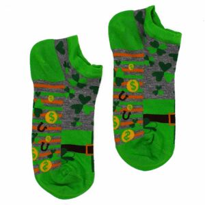 BamSL-20F-M - M/L Hop Hare Bamboo Socks Low (41-46) - Lucky Socks - Vendu en 3x unité/s par extérieur