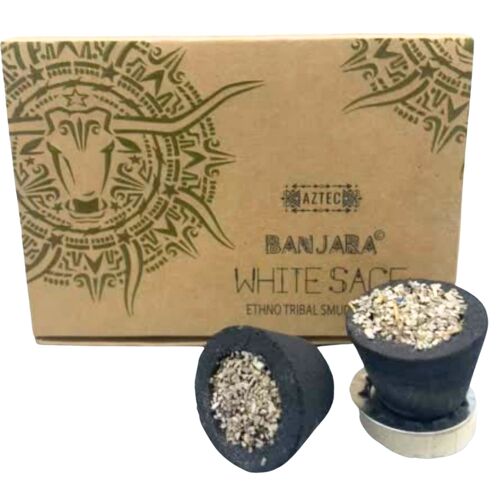 BanjCup-04 - Banjara Resin Cups - White Sage - Sold in 3x unit/s per outer