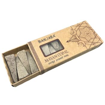 BanjSC-05 - Cônes pyramidaux Banjara Smudge - Copal Maya - Vendu en 12x unité/s par extérieur 3