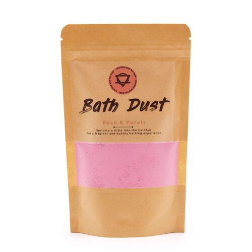 BAS-04 - Rose & Petals Bath Dust 190g - Sold in 5x unit/s per outer