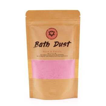 BAS-04 - Poudre de bain rose et pétales 190g - Vendu en 5x unité/s par extérieur 1