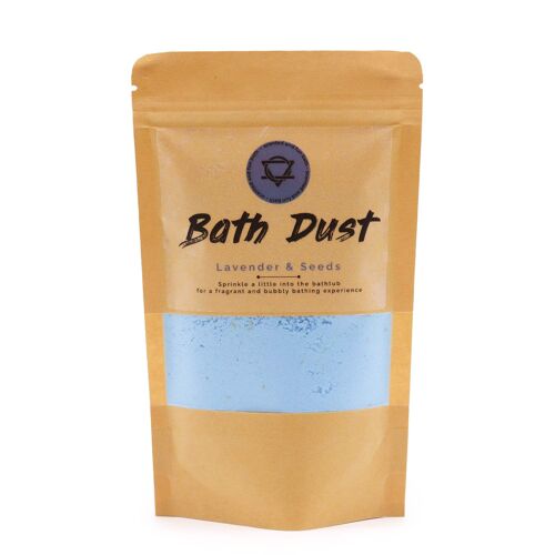 BAS-06 - Lavender & Seeds Bath Dust 190g - Sold in 5x unit/s per outer