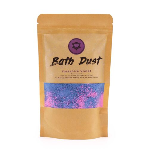 BAS-05 - Yorkshire Violet Bath Dust 200g - Sold in 5x unit/s per outer