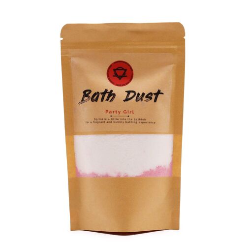 BAS-09 - Party Girl Bath Dust 190g - Sold in 5x unit/s per outer