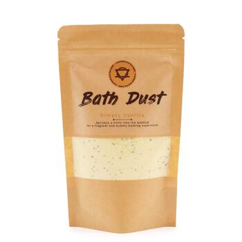 BAS-21 - Poudre de bain Simply Vanilla 190g - Vendu en 5x unité/s par extérieur 1