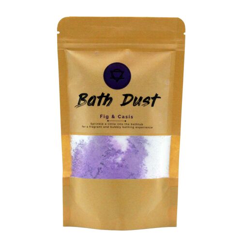 BAS-28 - Fig & Casis Bath Dust 190g - Sold in 5x unit/s per outer