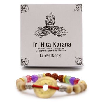 BBA-01 - Bracelet Tri Hita Karana - Believe - Vendu en 1x unité/s par extérieur 1