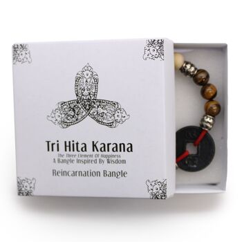 BBA-05 - Bracelet Tri Hita Karana - Réincarnation - Vendu en 1x unité/s par extérieur 3