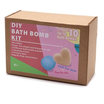 BBKIT-02 - Kit de bombes de bain - Alliage et Satin - Vendu en 1x unité/s par extérieur 1