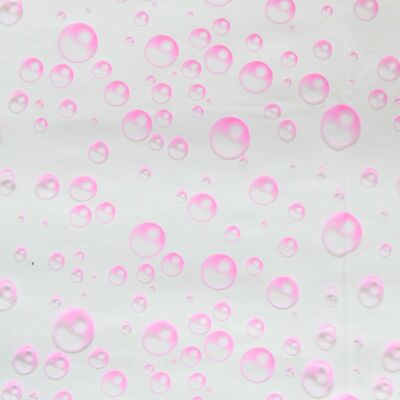 BBWR-08 - Pink Bubbles - Envoltura para bomba de baño de 40 cm - (200 hojas) - Se vende en 1x unidad/s por exterior