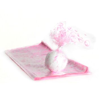 BBWR-08 - Pink Bubbles - Bath Bomb Wrap 40cm - (200 feuilles) - Vendu en 1x unité/s par extérieur 2