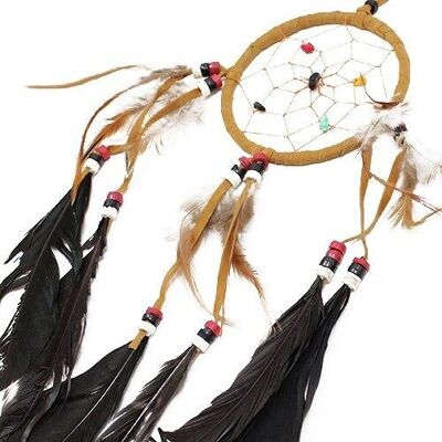 BDC-10 – Bali Dreamcatchers – Medium Round – Cream/Coffee/Choc – Verkauft in 6x Einheit/en pro Außenhülle