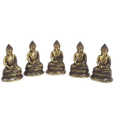BFF-19 – Meditierender sitzender Mini-Buddha – Verkauft in 5 Einheiten pro Außenhülle