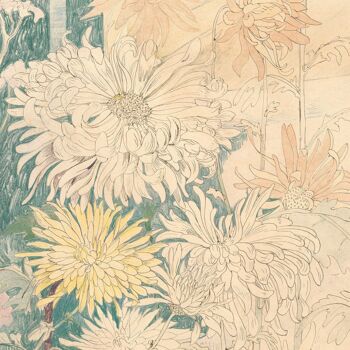 Affiche : Chrysanthèmes 3