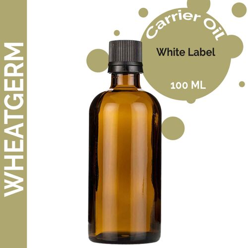 BOUL-09 - Wheatgerm Carrier Oil - 100ml - White Label - Sold in 10x unit/s per outer