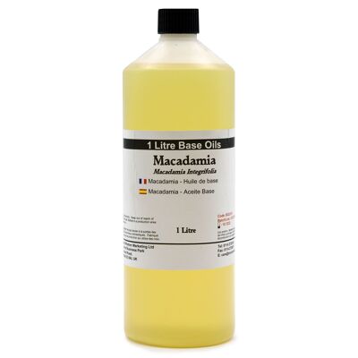 BOz-11 - Macadamiaöl - 1 Liter - Verkauft in 1x Einheit/en pro Außenhülle