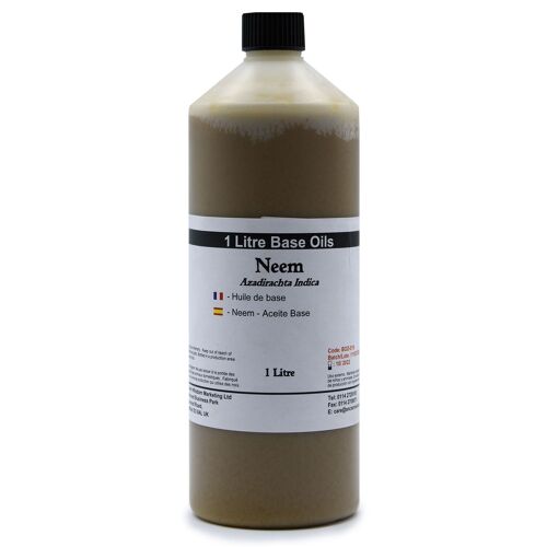 BOz-19 - Neem Oil - 1 Litre - Sold in 1x unit/s per outer