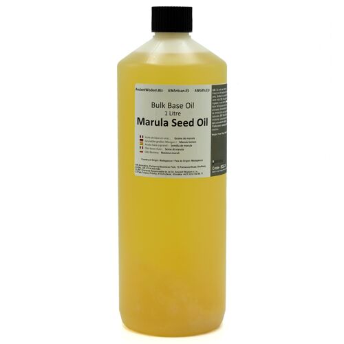 BOZ-31 - Marula Seed Oil 1 Litre - Sold in 1x unit/s per outer