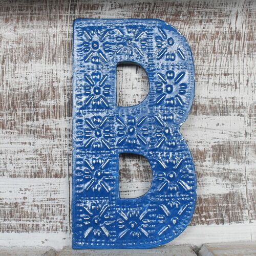 CAL-02 - Letter "B" - Assorted Colours - 15cm - Sold in 6x unit/s per outer