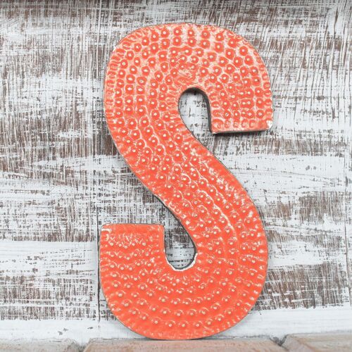 CAL-19 - Letter "S" - Assorted Colours - 15cm - Sold in 6x unit/s per outer