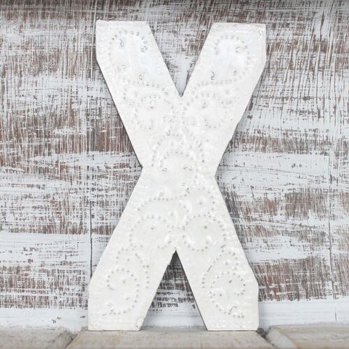 CAL-24 - Letter "X" - Assorted Colours - 15cm - Sold in 6x unit/s per outer