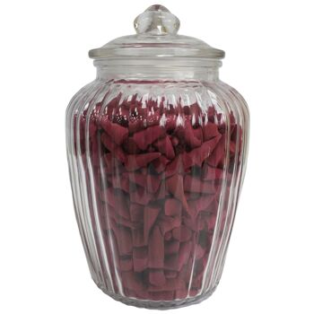 CandyJ-09a - Pots à bonbons - Grand pot sucré en forme de citrouille 15x24.5 cm - Vendu en 1x unité/s par extérieur 2
