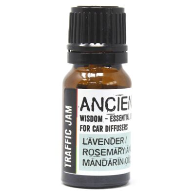 CarEO-05 - Miscela per auto per aromaterapia da 10 ml - Ingorgo stradale - Venduto in 1x unità/i per esterno