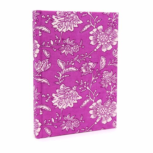 CBN-10 - Cotton Bound Notebooks 20x15cm - 96 pages -Antique Fuchsia - Sold in 1x unit/s per outer
