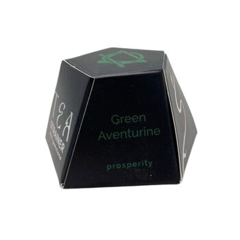 CGTS-03 - Passoire à thé en pierres précieuses en cristal brut - Aventurine verte - Vendu en 4x unité/s par extérieur 3