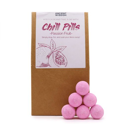 ChillP-12 - Chill Pills Gift Pack 350g - Passion Fruit - Sold in 1x unit/s per outer